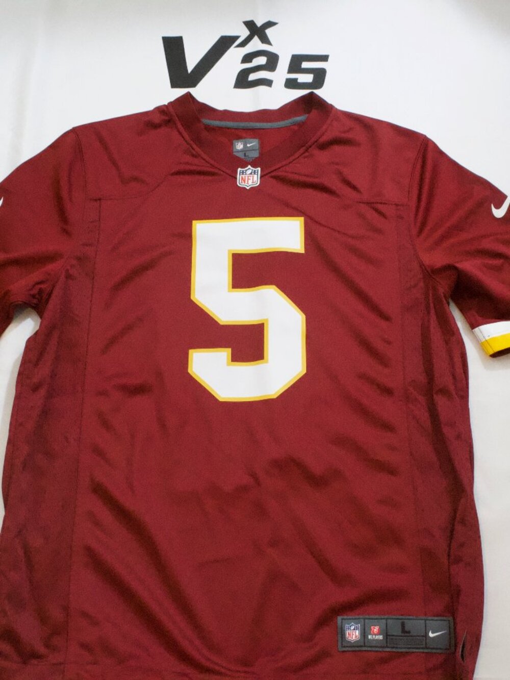 New Men's Nike Jayden Daniels Commanders Home Jersey Size Large